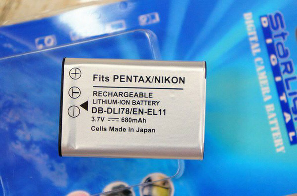 NIKON ENEL11 EN-EL11 PENTAX DLI-78 Li60B 副廠 鋰電池【中壢NOVA-水世界】【APP下單4%點數回饋】