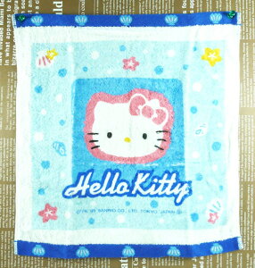 【震撼精品百貨】Hello Kitty 凱蒂貓 中方巾 海洋 震撼日式精品百貨