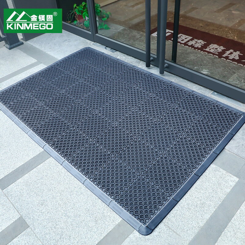 【喜挖】室外鏤空防滑除塵地墊塑膠入戶門墊飯店商用地毯門口進門隔水腳墊