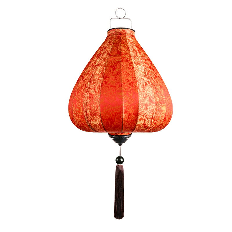 中秋燈籠裝飾商場中庭美陳吊飾越南鉆石水滴燈籠創意防水燈籠掛件 4