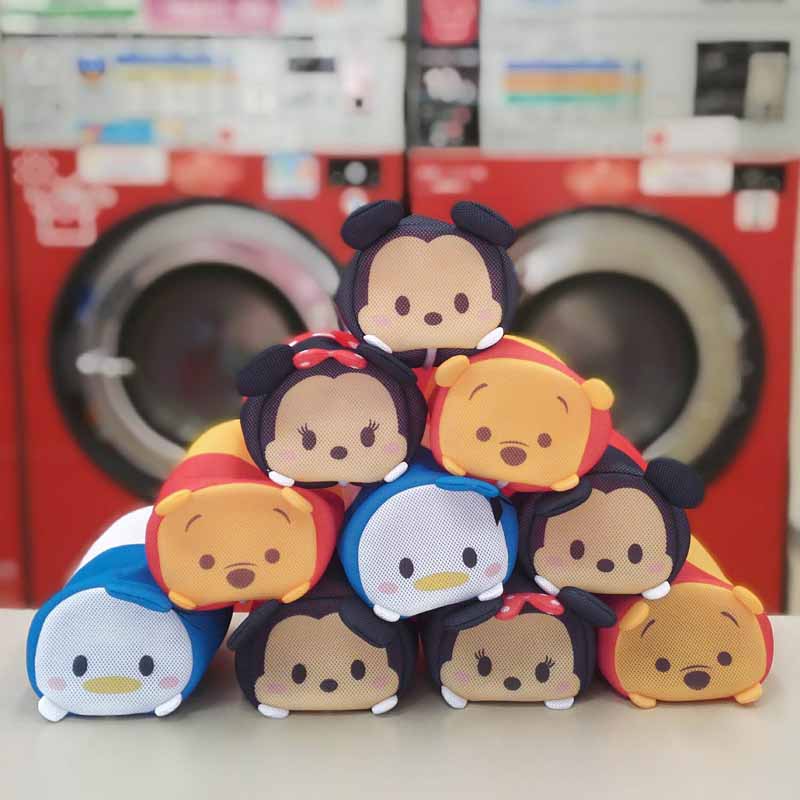 迪士尼Tsum Tsum洗衣袋/d9527201-001。4色-日本必買 /日本樂天代購(2080*0.2)。滿額免運