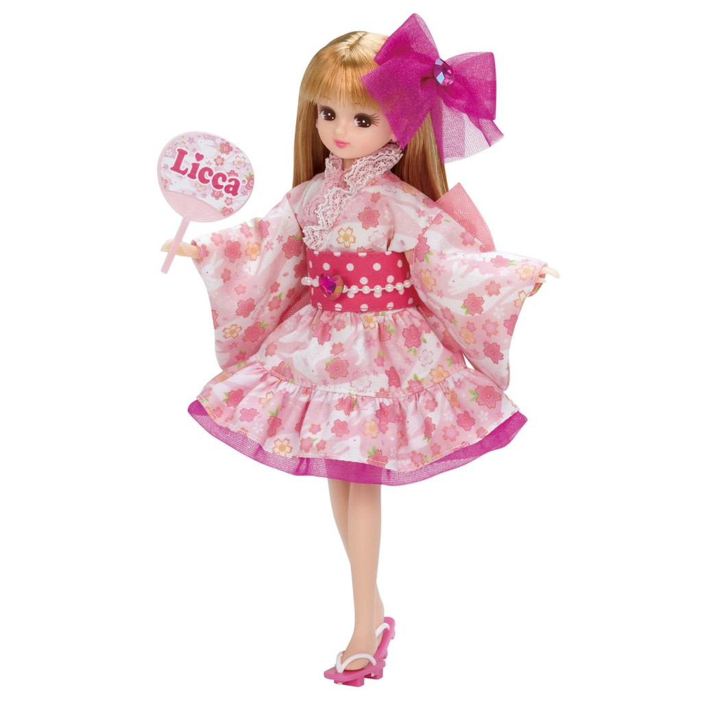 【Fun心玩】LA10158 麗嬰 TAKARA TOMY 多美 LICCA LW-13 夏日祭典(不含娃娃) 莉卡娃娃