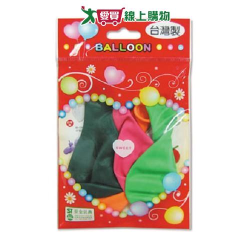 12吋氣球小包裝(圓型/心型)【愛買】