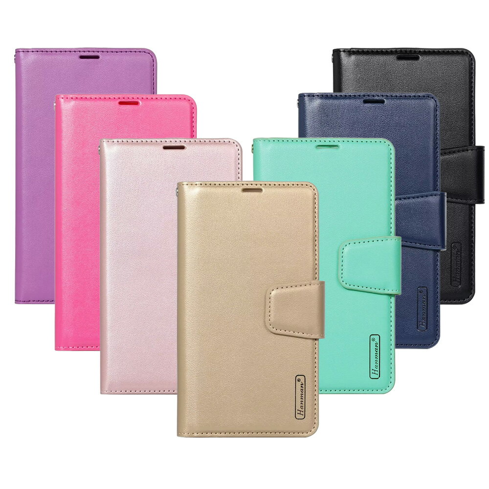 Hanman 韓曼 Samsung A54/A34/A14/A13 柔軟羊皮觸感皮套 多卡層手機殼/保護套