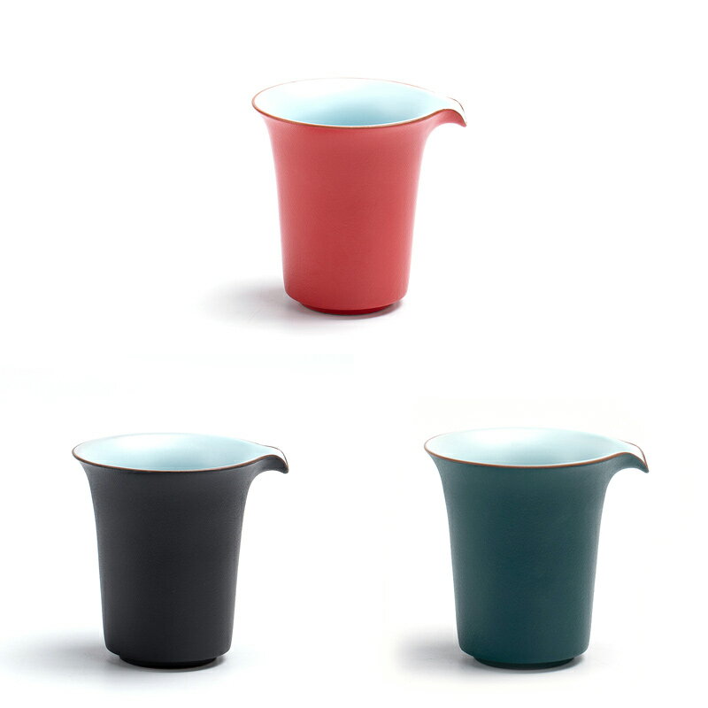 瓷牌茗余音公道杯家用陶瓷分茶器日式簡約茶海公杯茶具零配件單個
