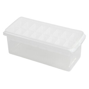 製冰盒 加蓋附冰盒 白色 P5-0076 冰島 NITORI宜得利家居