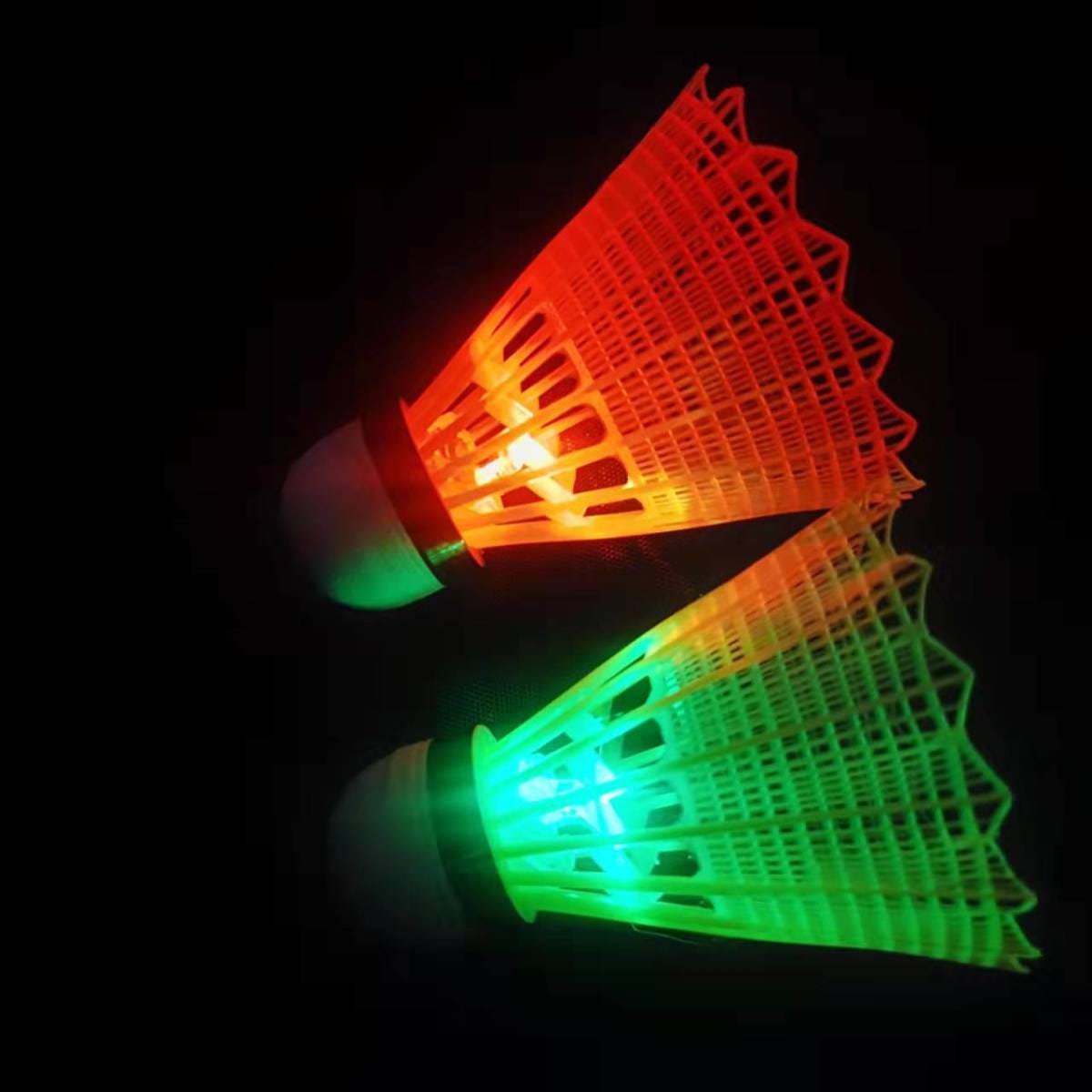 來吧！戰鬥吧  買三送一 夜晚也發光尼龍羽毛球 2