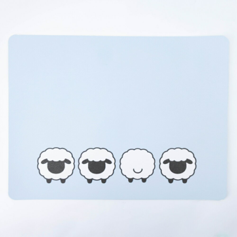 【DECO HOME商品】PVC午餐墊 SHEEP BL(DH) NITORI宜得利家居