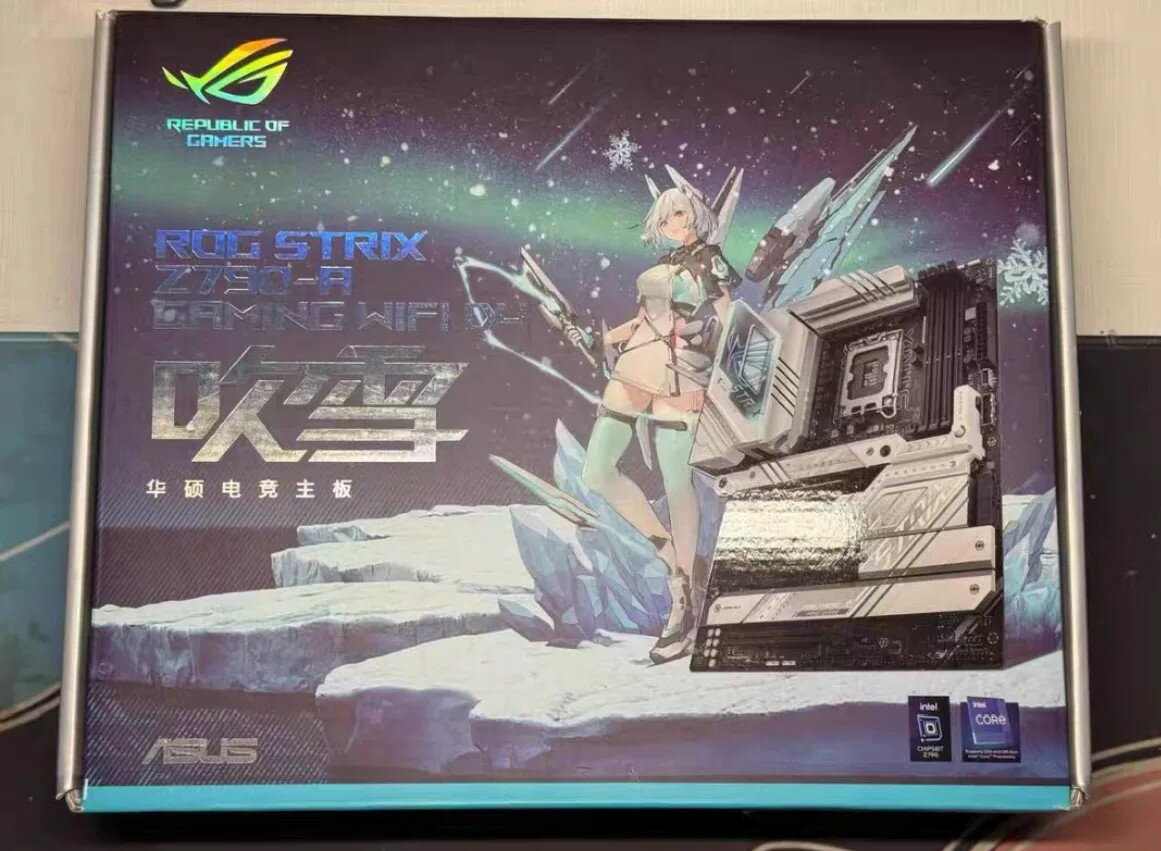華碩ROG STRIX Z790-A GAMING WIFI D4 主機板 箱說齊全 現貨 電腦 DIY 電競 主機板 支援12代 13代 14代 CPU