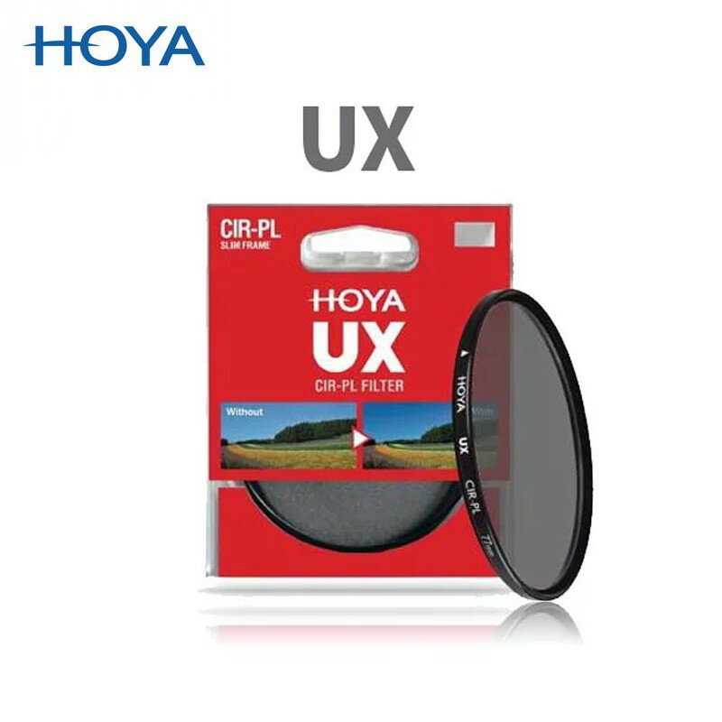 EC數位 HOYA UX Filter-CPL 環型偏光鏡片 37MM ~ 82MM 全尺寸 防水塗層鍍膜 防反射塗層