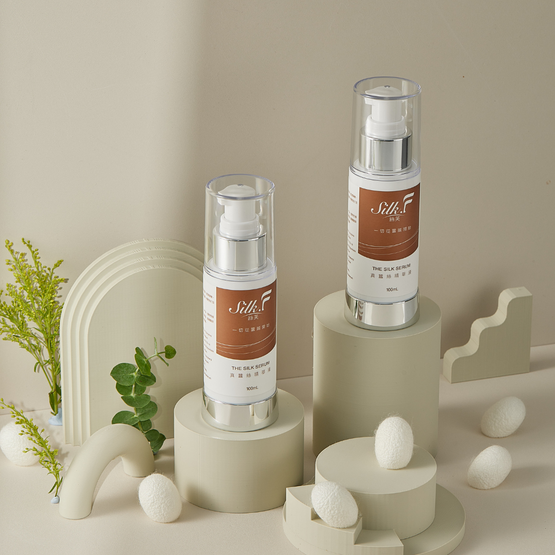 Silk.F絲芙真蠶絲煥顏修護精華液100ml／領券再折