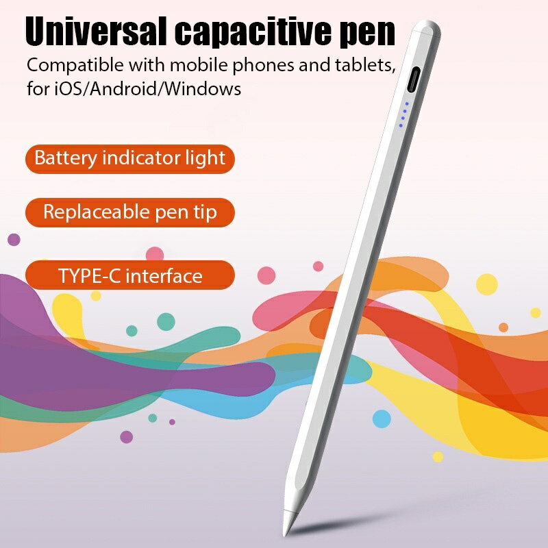 觸控筆適用於安卓ios Windows iPad蘋果鉛筆華為聯想三星手機小米平板筆PDA觸控筆