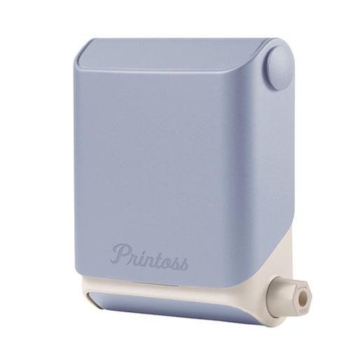 大賀屋 日貨 Printoss 智慧型 手機 相片 列印機 TPJ-03 藍色 隨身 攜帶 J00030589