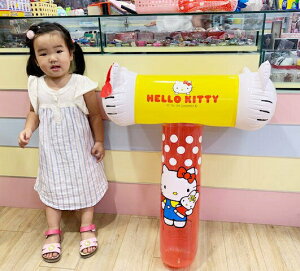 【震撼精品百貨】Hello Kitty 凱蒂貓 三麗鷗 KITT 充氣大槌子-紅*05160 震撼日式精品百貨