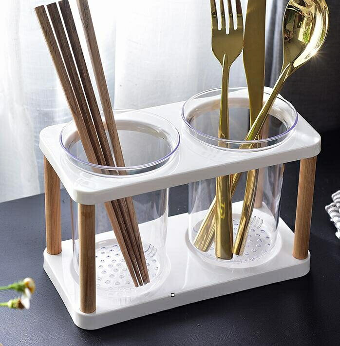 餐具收納盒 筷子簍置物架托瀝水筷子籠家用筷籠筷筒廚房餐具勺子收納盒