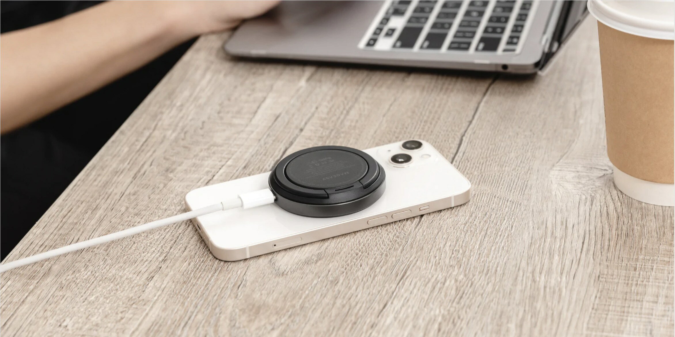 MAGEASY 魚骨牌 MAGPAD 立架 磁吸 無線 充電器  magsafe 適用 iphone 12 13 14 4