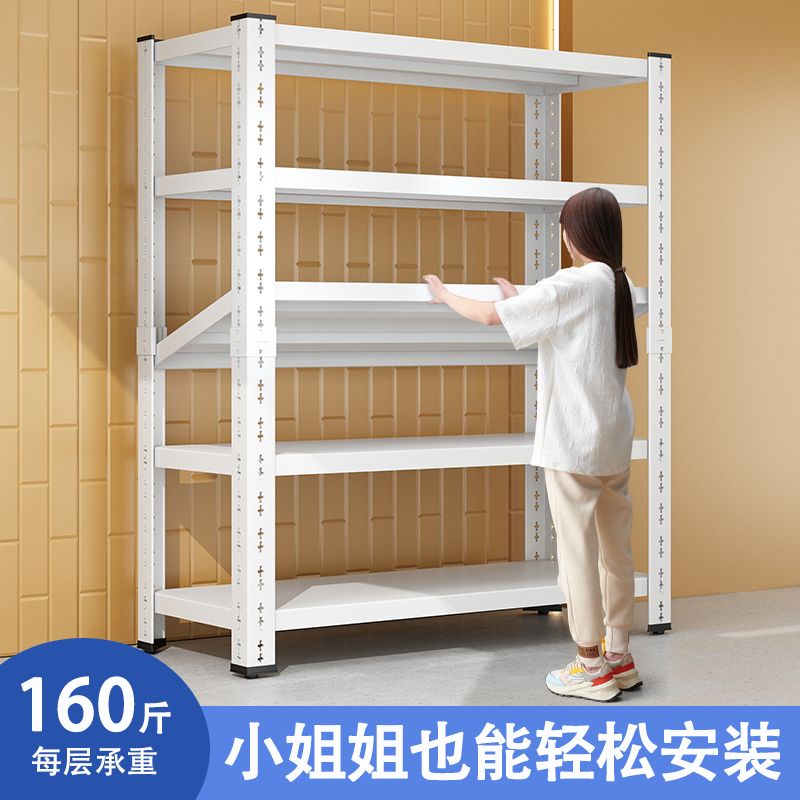 免運/可開票 快速出貨 儲博士家用貨架多層置物架落地超市廚房儲物架倉儲多功能展示鐵架