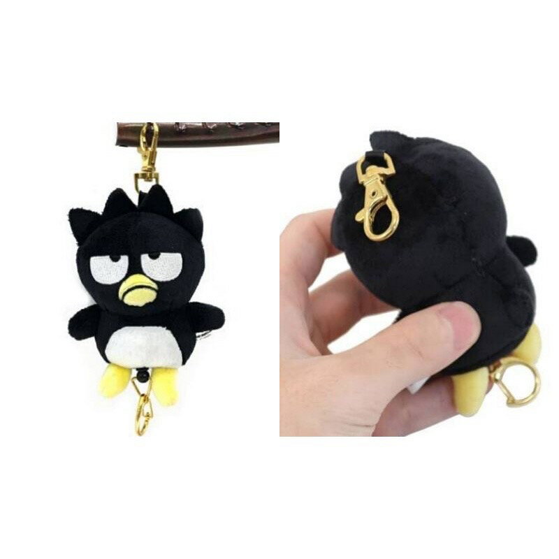 【震撼精品百貨】Bad Badtz-maru 酷企鵝~日本三麗鷗sanrio酷企鵝絨毛玩偶易拉釦鑰匙圈*46009