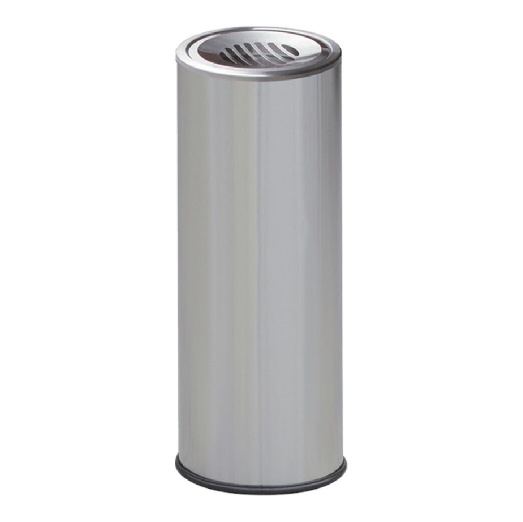 不鏽鋼煙灰缸（無投入孔） :TH-25SA: 垃圾桶 菸灰缸 戶外型 熄菸桶 回收桶