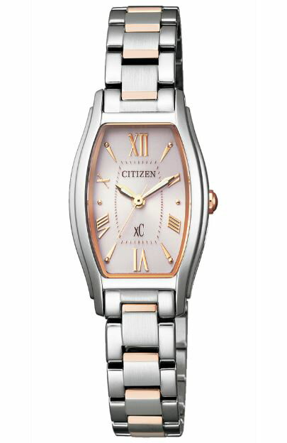 CITIZEN星辰 EW5544-51W 限量光動能時尚玫瑰金女錶/銀*玫瑰金 20mm｜樂天全館特惠中★指定刷卡回饋10%