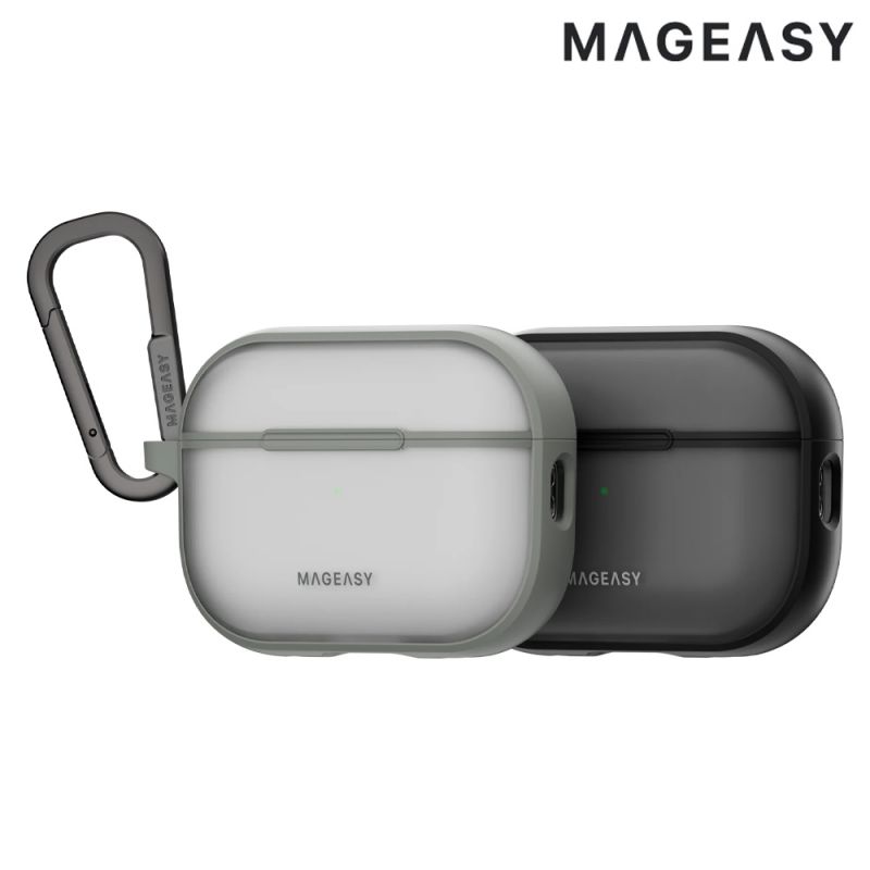 MAGEASY Apple 蘋果 AirPods Pro 2 / AirPods Pro 1 Roam 城市漫遊霧透保護殼 保護套 防摔殼