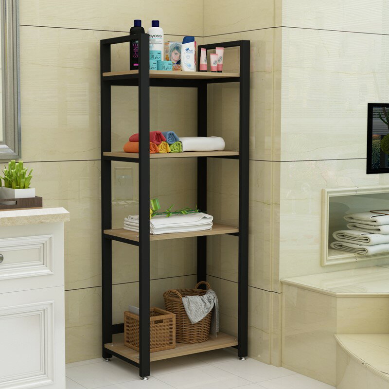 高檔浴室置物架衛生間儲物架簡易落地式陽臺多層置物架定制