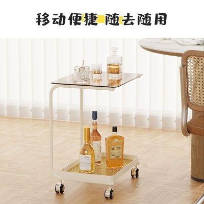 特惠/店長優選 【免費開票 設計感桌子】 沙發型邊幾現代簡約客廳側邊桌小戶型床頭桌可移動奶油風小茶幾 移動桌子 移動茶幾新店開業 全館八折起 售後保障