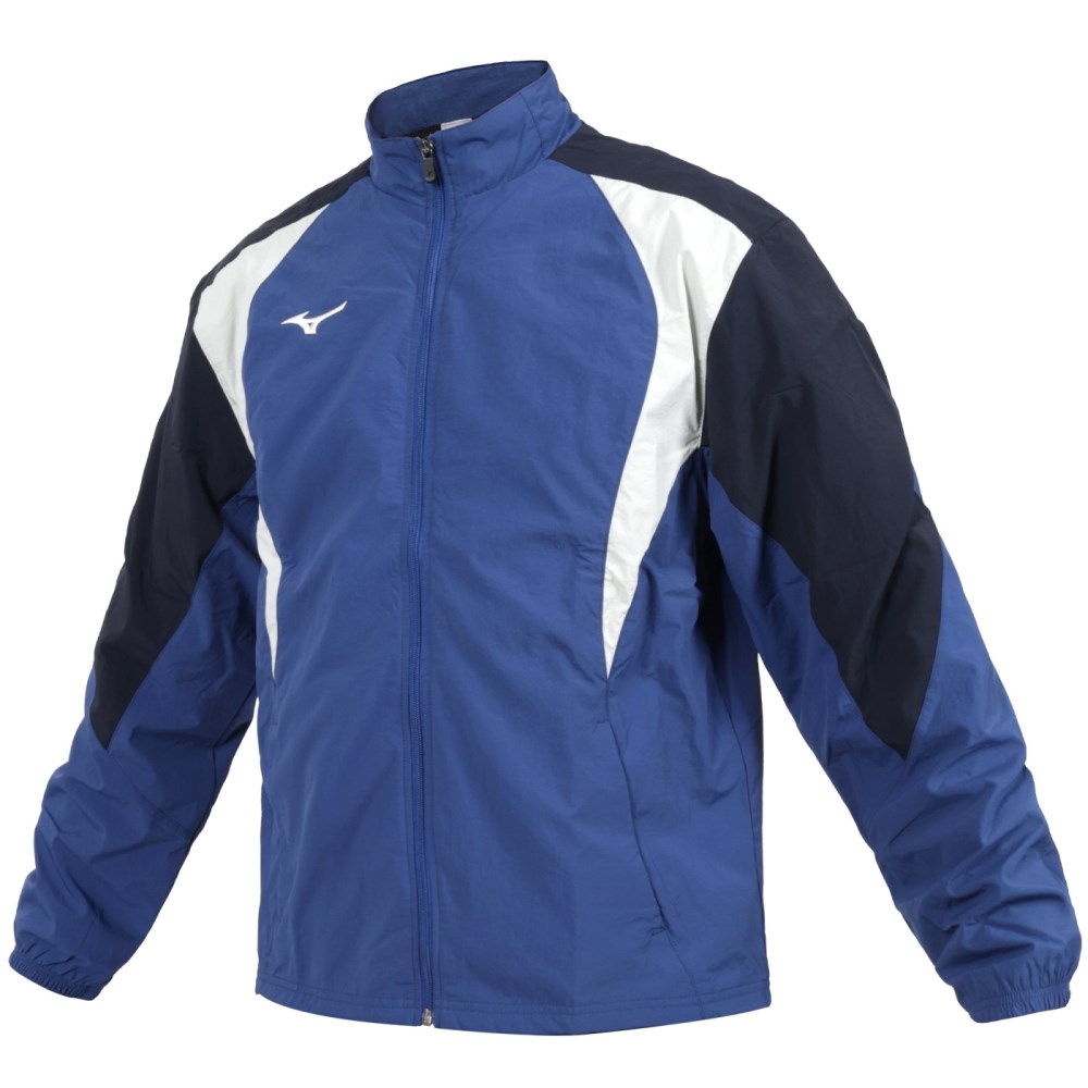 MIZUNO 男平織外套(免運 防潑水 運動 上衣 休閒「32TCC55320」≡排汗專家≡