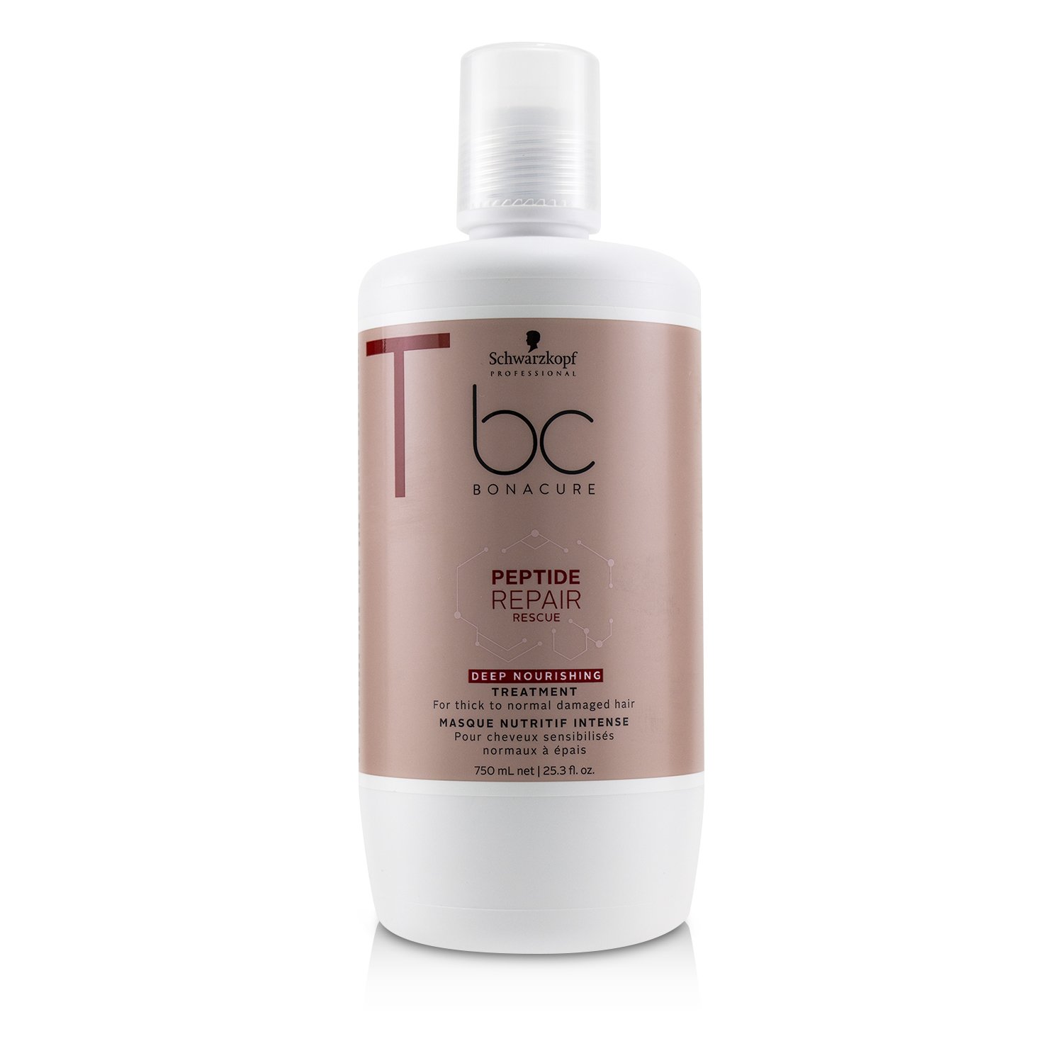 施華蔻 Schwarzkopf - 極緻修護勝肽潤澤髮膜(厚質至中性受損髮質適用)BC Bonacure Peptide Repair Rescue Deep Nourishing Treatment