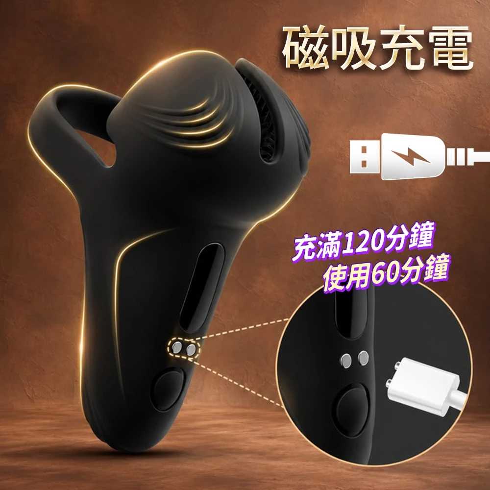 ALPHA 震蛋激爽 10頻震動鎖精環 強勁震蛋 隱形穿戴 夫妻情趣 雙人高潮 男用延時環 自慰器 6