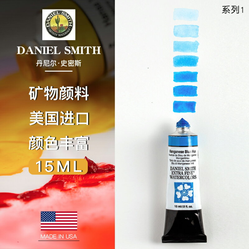 美國Daniel Smith DS細致水彩顏料藝術家水彩15ml 管狀 系列1 單支 可做ds分裝固體水彩顏料