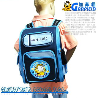 【Garfield 加菲貓】超輕健康護脊書包.背包.包包