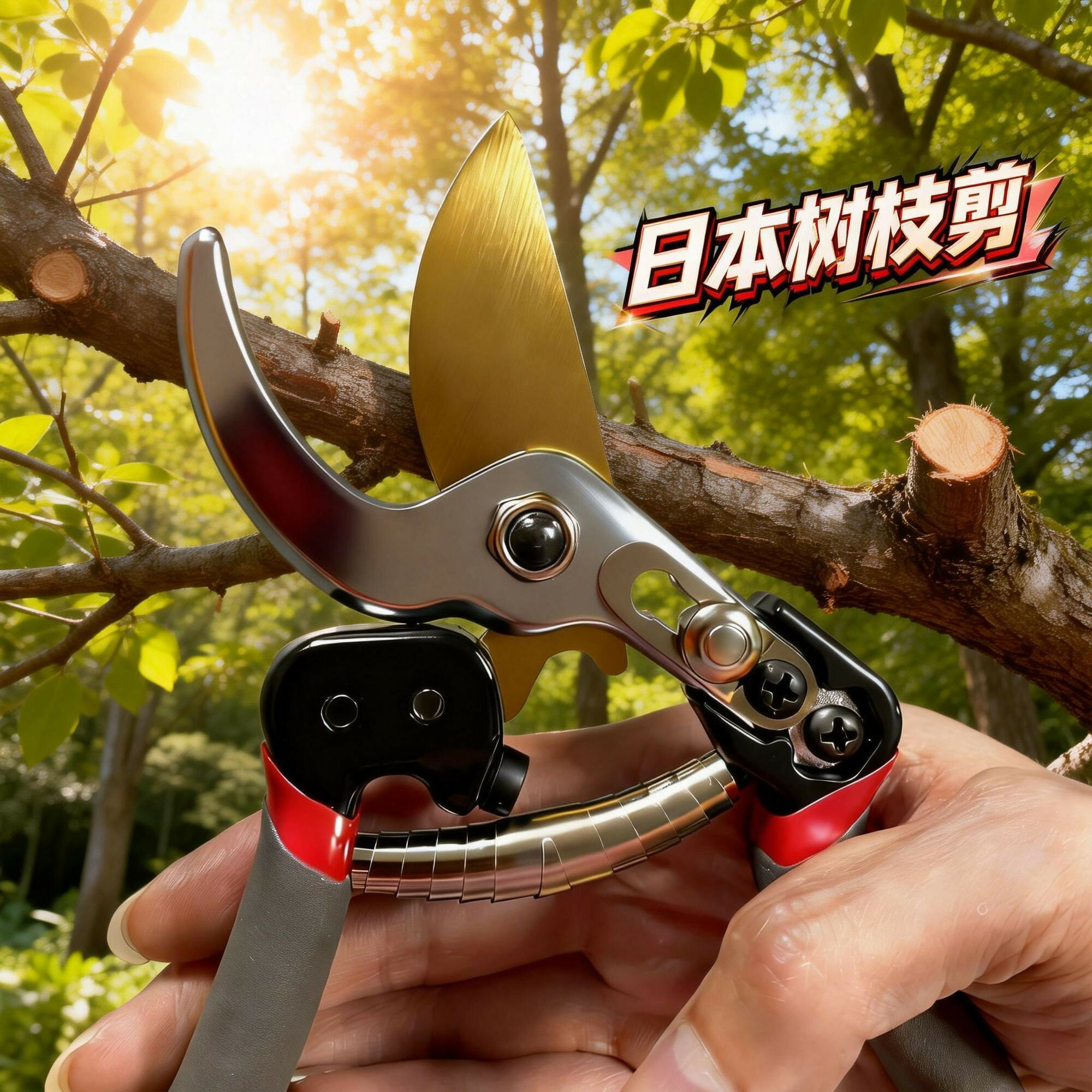 原裝日本進口SK5粗枝剪樹枝剪綠植強力園藝剪刀修剪樹枝果樹園林
