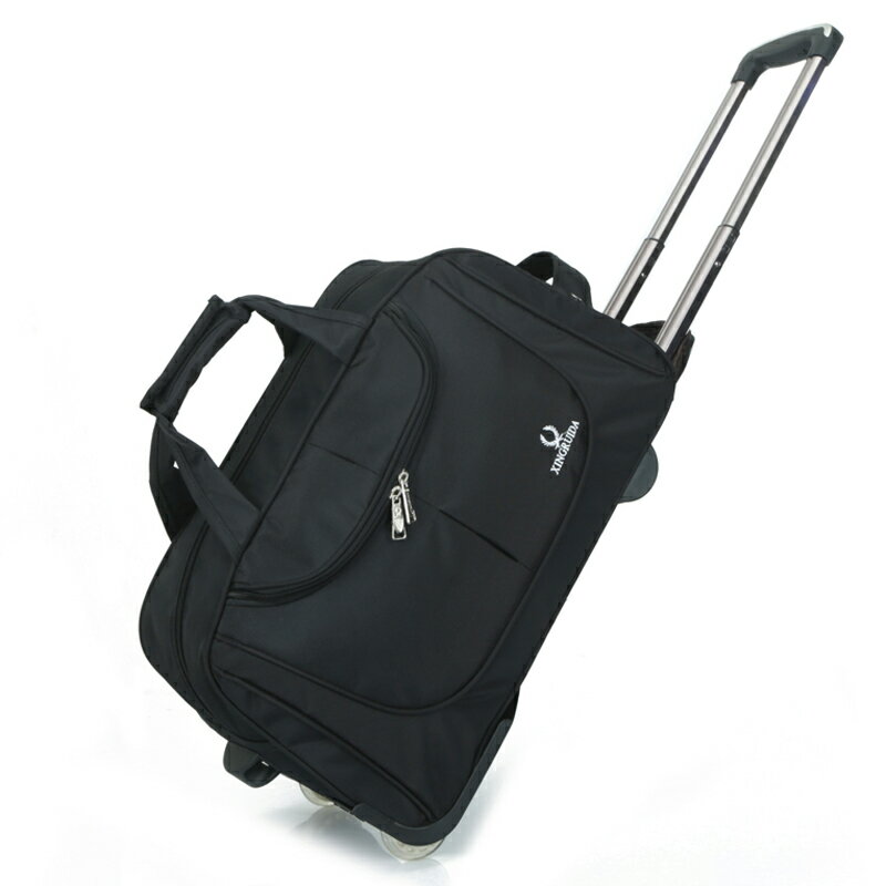 旅遊拉桿包 拉桿包旅游男女手提旅行袋大容量行李包登機箱包可折疊短途旅行包【MJ192942】