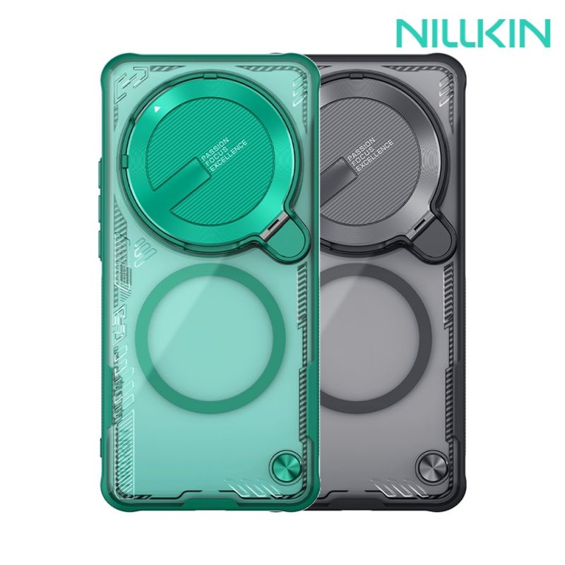 磁吸殼 NILLKIN Xiaomi 小米 15 Ultra 5G 冰空 Prop 磁吸保護殼(覆蓋版) 保護套 手機殼 雙料殼 鏡頭保護 可站立 鏡頭支架 防塵 鏡頭蓋 MagSafe【愛瘋潮】