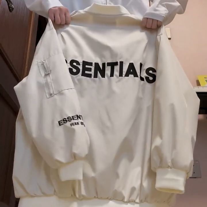 夾克外套棒球服男女美式休閒高街潮牌刺繡設計感小眾情侶飛行員春秋季【聚寶屋】