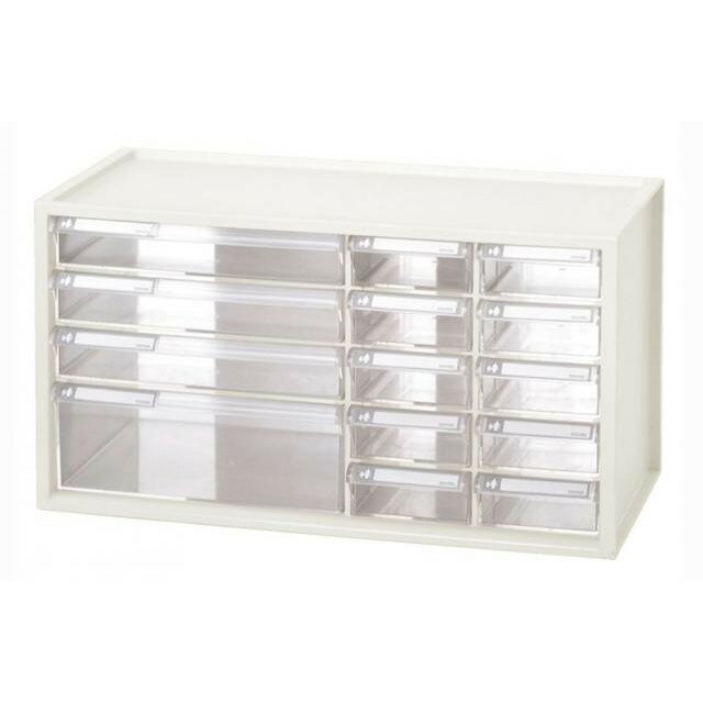【樹德】小幫手分類箱(雪白色) A9-1310(4大10小格) 分類箱 整理箱 收納盒