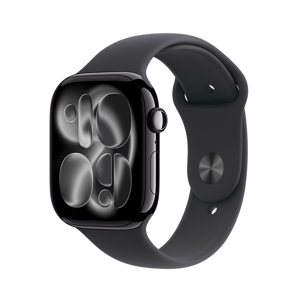 (APP 4%點數) Apple Watch S11(GPS)曜石黑鋁金屬錶殼配黑色錶帶46mm(MEUX4TA/A)(美商蘋果)  全新未拆封 台灣公司貨 此商品沒有7天鑑賞期 沒有辦法退貨 都是走維修保固 您可以在下單