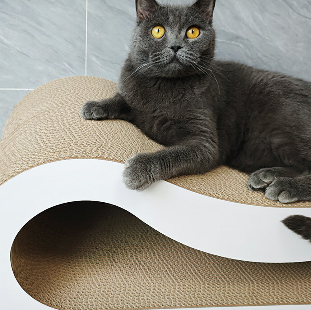 【台灣現貨】高端加硬貓抓板 貓沙發貓睡窩 超大號貓抓板 貓玩具貓抓柱 高密度不傷爪貓抓板 耐抓耐磨貓咪磨爪 8