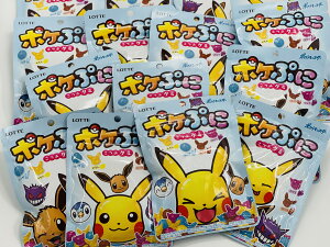 【日本LOTTE】日本限定 寶可夢造型軟糖 皮卡丘 伊布 波加曼 耿鬼造型軟糖 不挑款