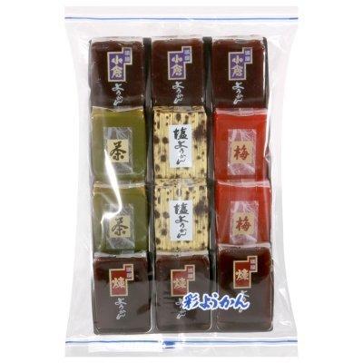 江戶物語】滿屋五色羊羹12入456g 梅/鹽/抹茶/小倉紅豆/煉甜點日式點心