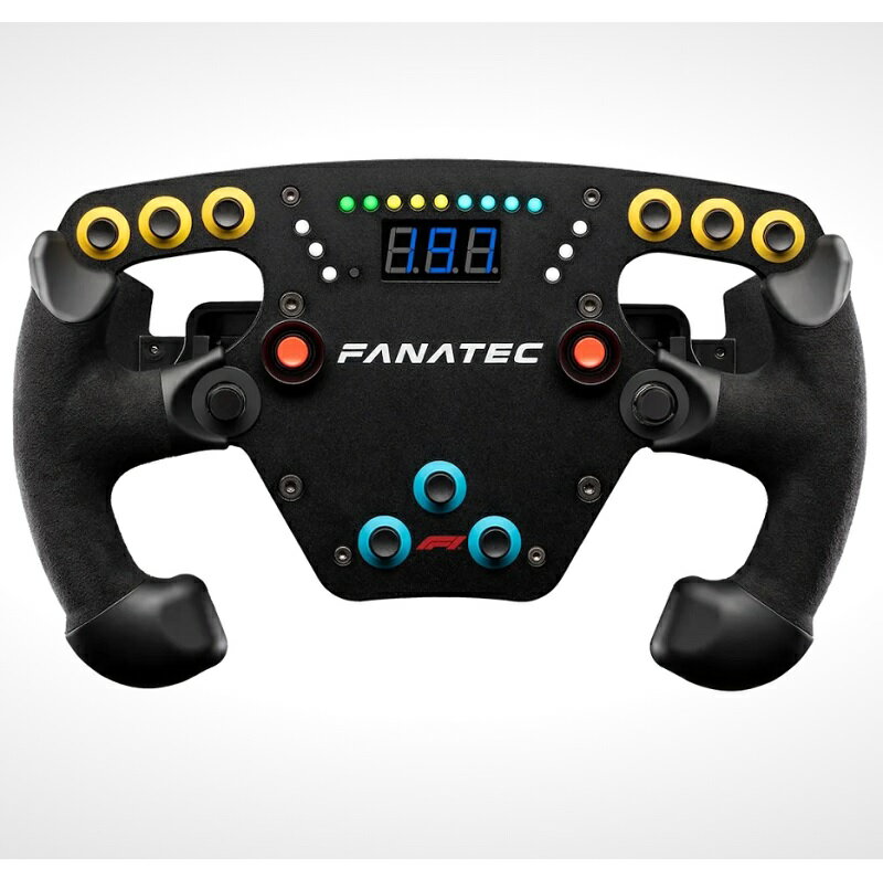 米特3C數位–【預購】FANATEC 台灣公司貨 CLUBSPORT F1 ESPORTS V2 賽車方向盤面 支援PC PS