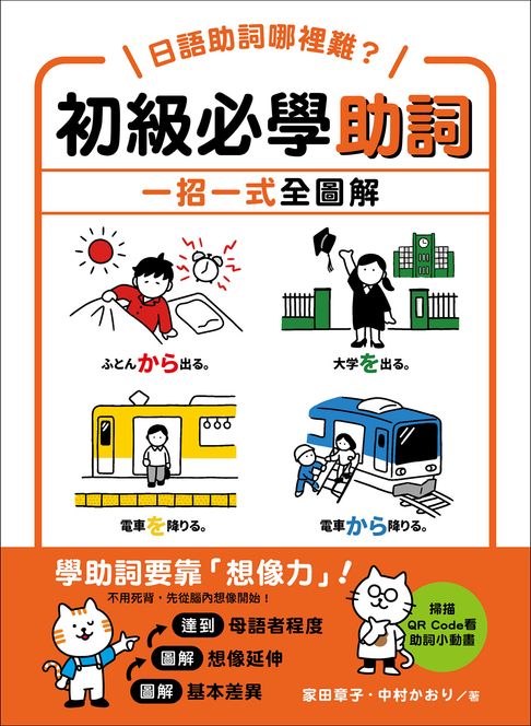 日語助詞哪裡難？初級必學助詞 一招一式全圖解【電子書】