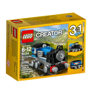 LEGO 樂高 CREATER 創意系列 Blue Express 藍色快車-火車 31054