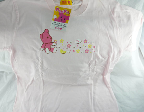 【震撼精品百貨】PostPet MOMO熊 MOMO熊T恤/短袖上衣-S(粉)#84154 震撼日式精品百貨