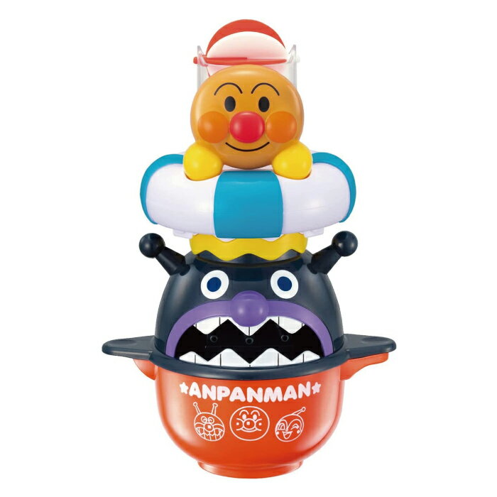 【玩具系列滿額599贈洗手乳30g-6/30】日本 麵包超人 歡樂戲水玩具|玩水玩具(3歲以上)