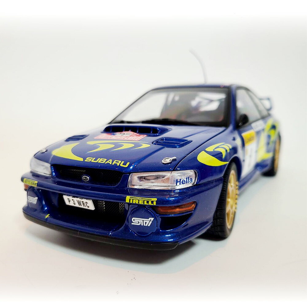 【現貨】AUTOart 1/18 SUBARU IMPREZA WRC 1997 #4 89791