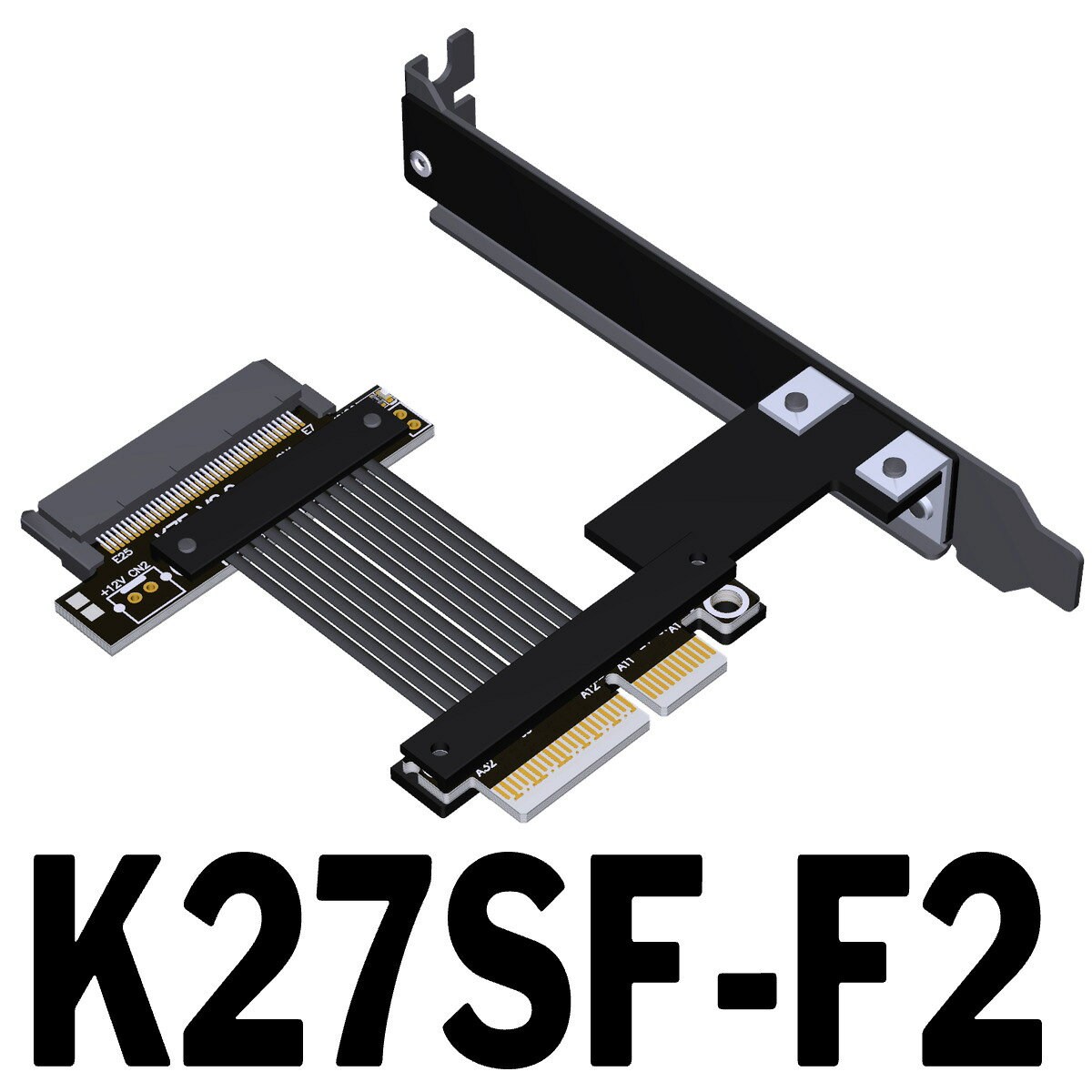 ADT PCIe5.0 X4轉SFF-8639高速無損轉接線 Gen5全速U.2硬碟轉接線【宜家良品百貨】