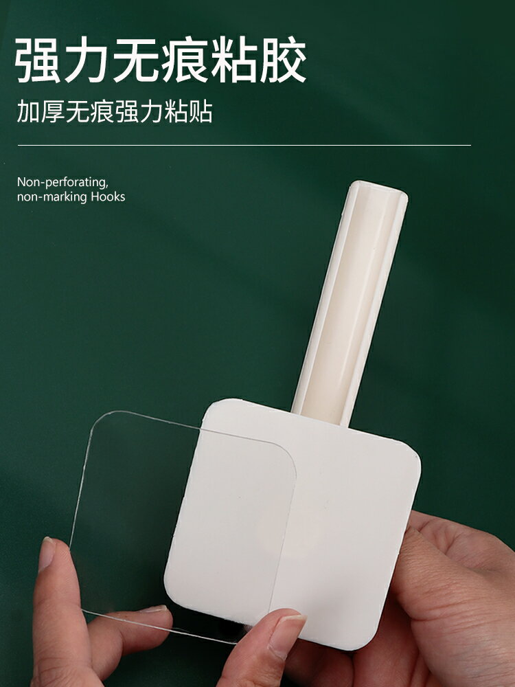 免打孔掛鉤強力粘膠多功能L型掛鉤家用衛生間廚房壁掛式無痕粘鉤 2