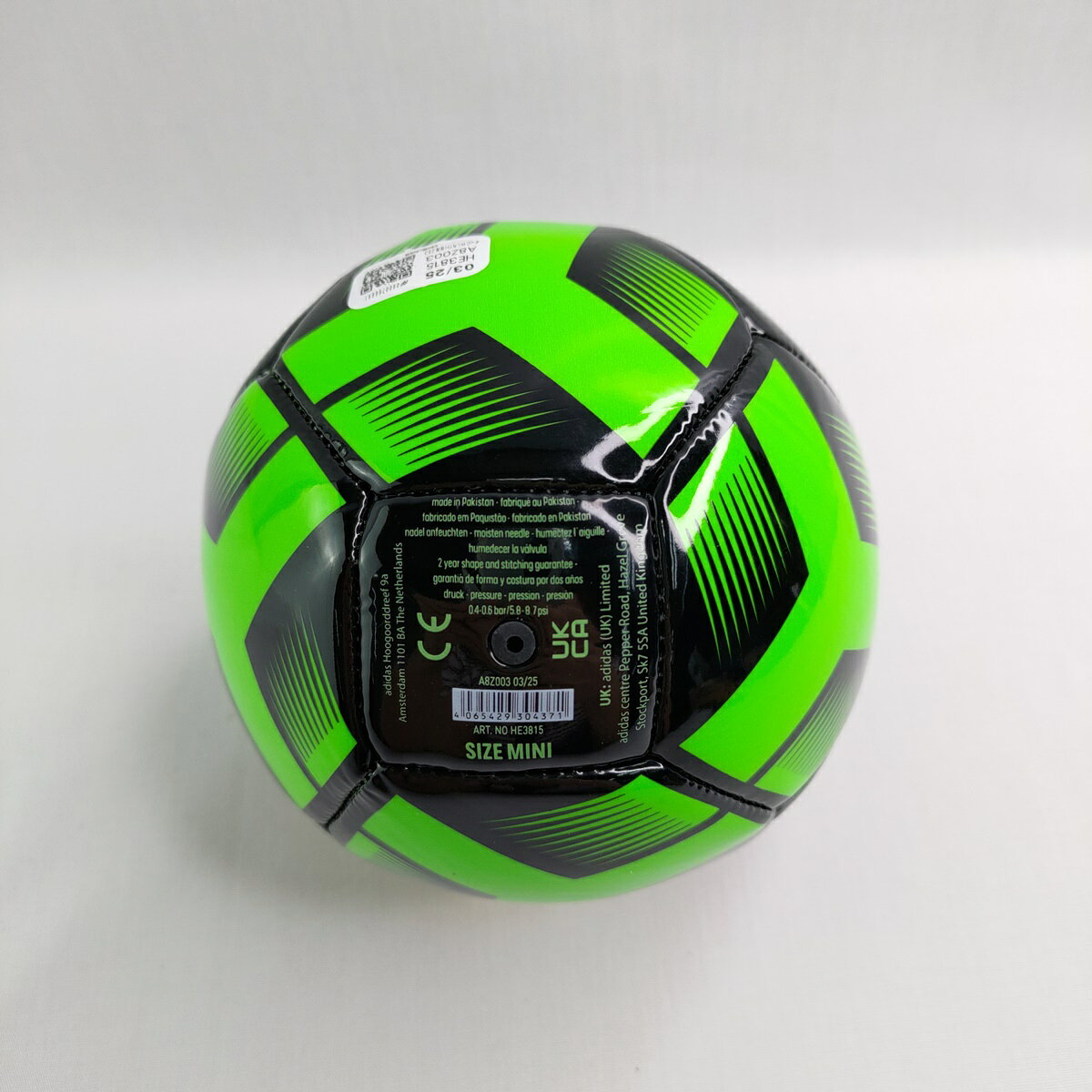 ADIDAS HE3815 Starlancer Mini 一號足球 紀念 收藏 玩耍 綠黑【iSport愛運動】 | ISPORTSHOP ...